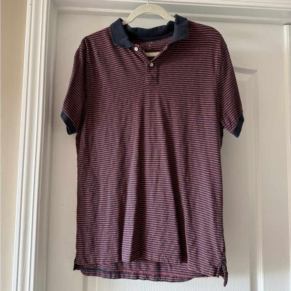 J. Crew men’s striped polo
